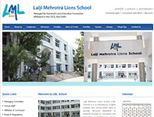 Tablet Screenshot of lmlschool.com